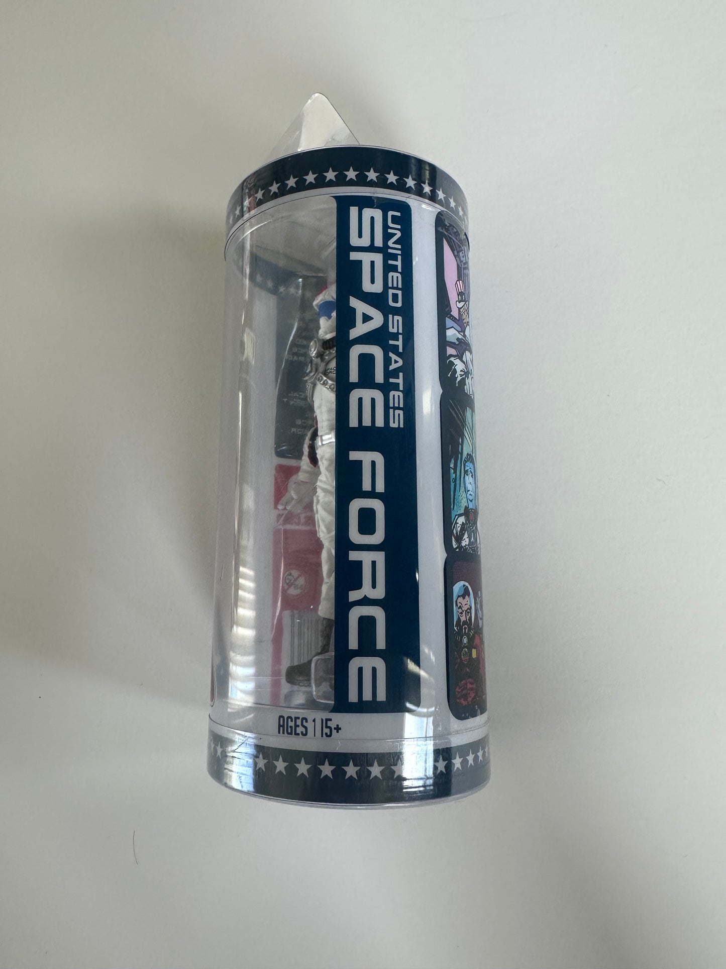 Amazo Toys Space Force 3.75”/1:18 scale USA team blue action figure (MOC)