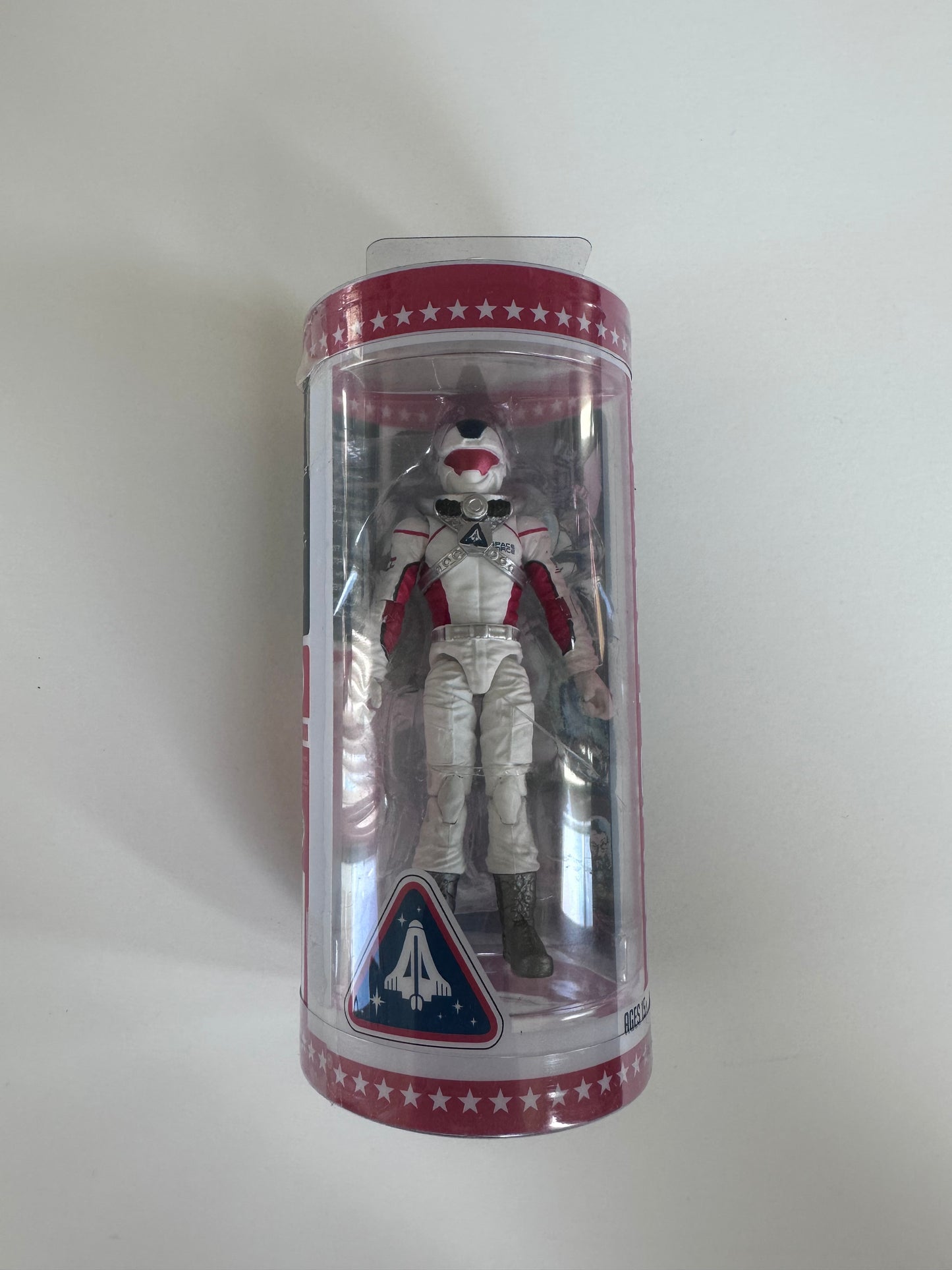 Amazo Toys Space Force 3.75”/1:18 scale US team red action figure (MIP)