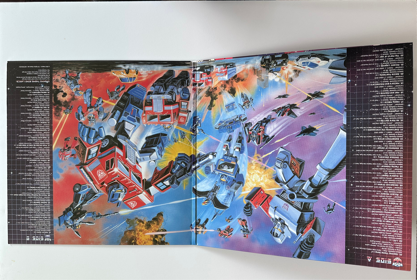 Transformers G1 Soundtrack SEALED Enjoy The Ride Records - OPTIMUS PRIME edition