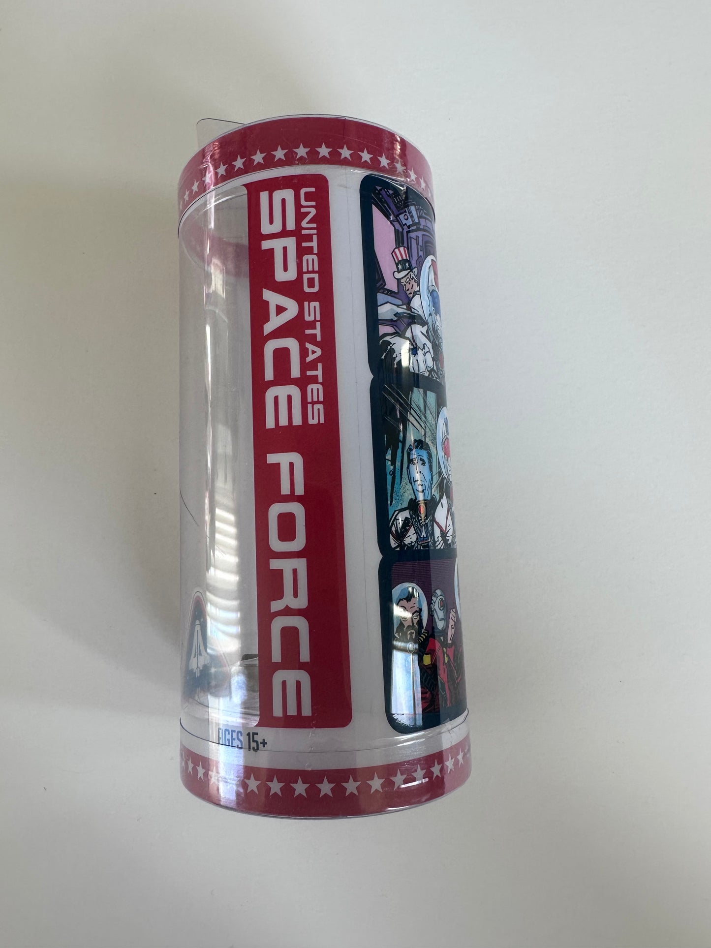 Amazo Toys Space Force 3.75”/1:18 scale US team red action figure (MIP)